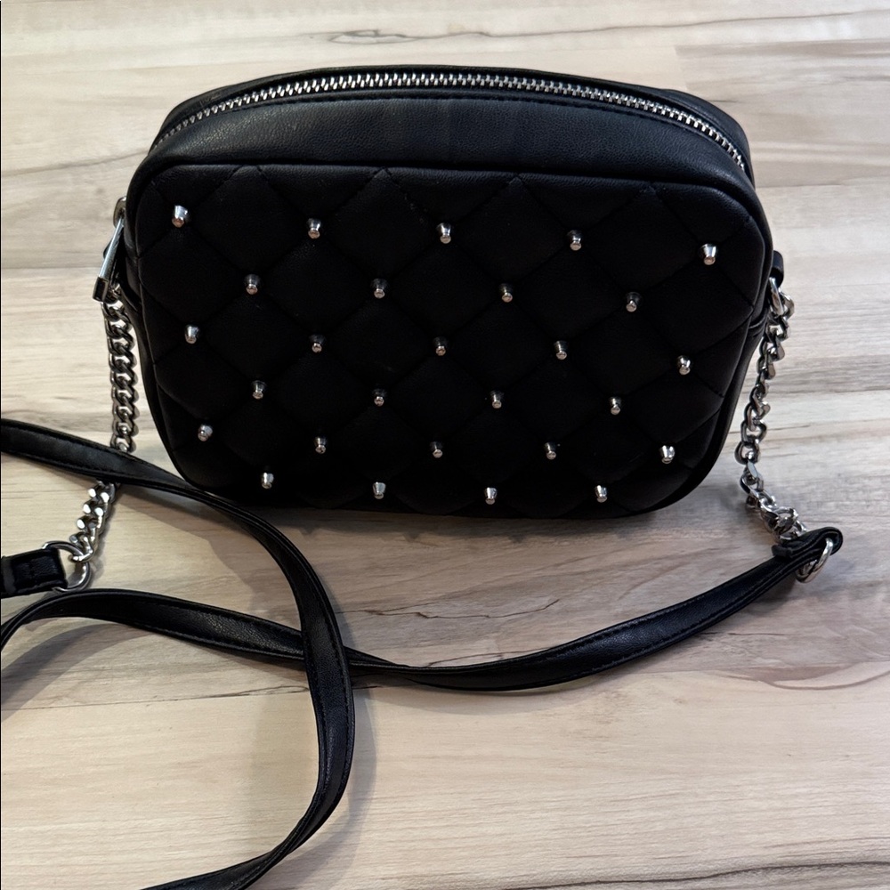 Rebecca Minkoff black leather crossbody